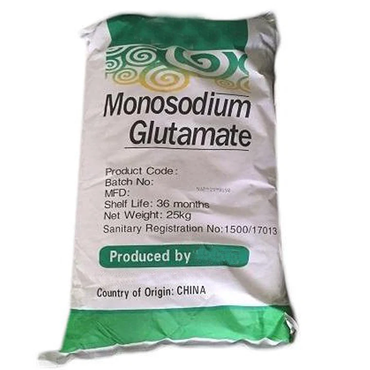 Monosodium Glutamate 20 kg package msg price