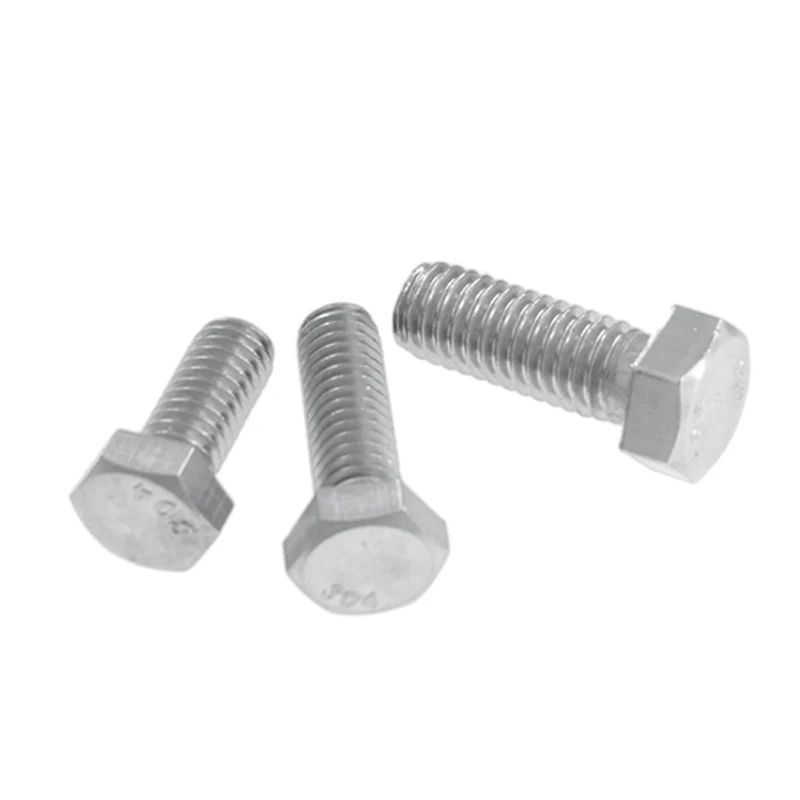 Ss304 M6-M20 из нержавеющей стали DIN933 шестигранный болт