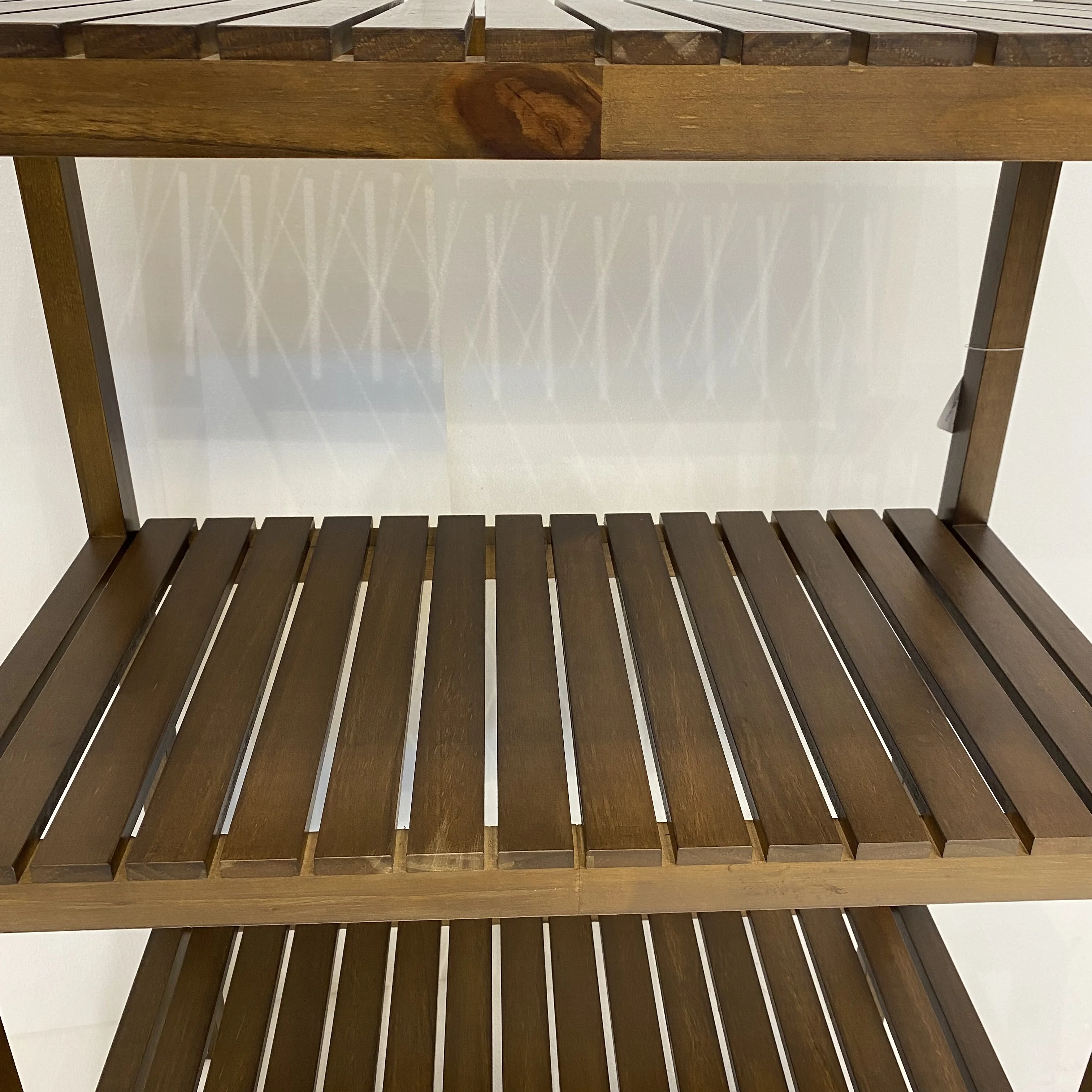 JB Factory Price Chocolate Book Sundries Vertical Four Layer Shelf Broom Display Rack