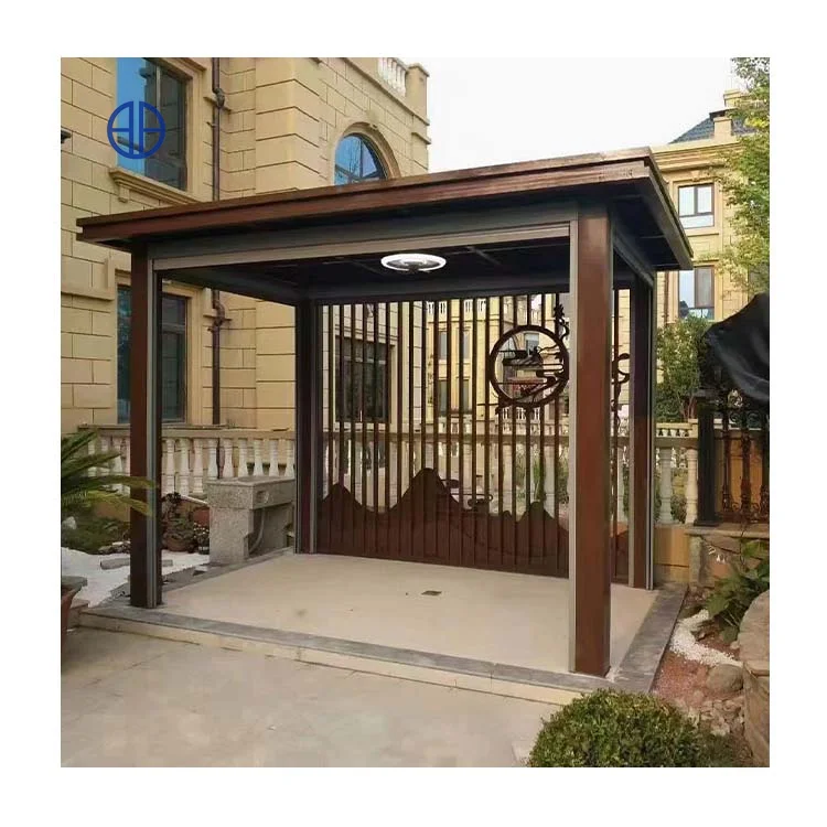 Guangdong алюминиевая беседка Chinesische Holz Pavillon садовый дворик пейзажный павильон