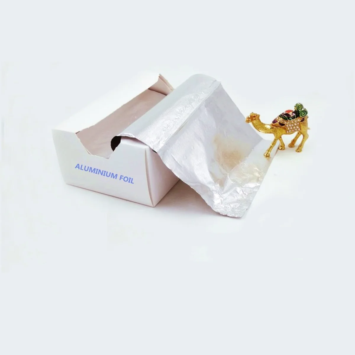 Wholesale Custom Embossed Aluminum Foil Sheets Pre Cut Foils For Food Wrapping