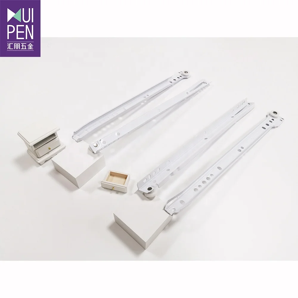 Factory Price Powder Coat Paint Drawer Slide Box Drawer Slide FGV Type Drawer Runner Soft Close Metal Carton Kitchens Modern