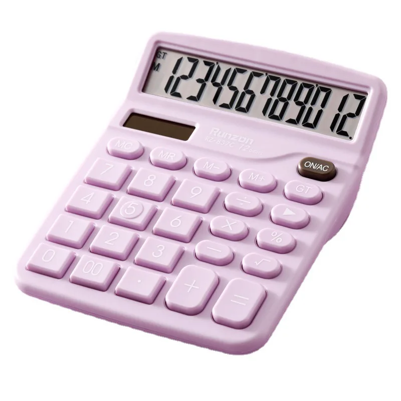 2023 Calculator Battery Power Basic Business Office Professional Desktop Custom Electronic Calculator Lcd Display