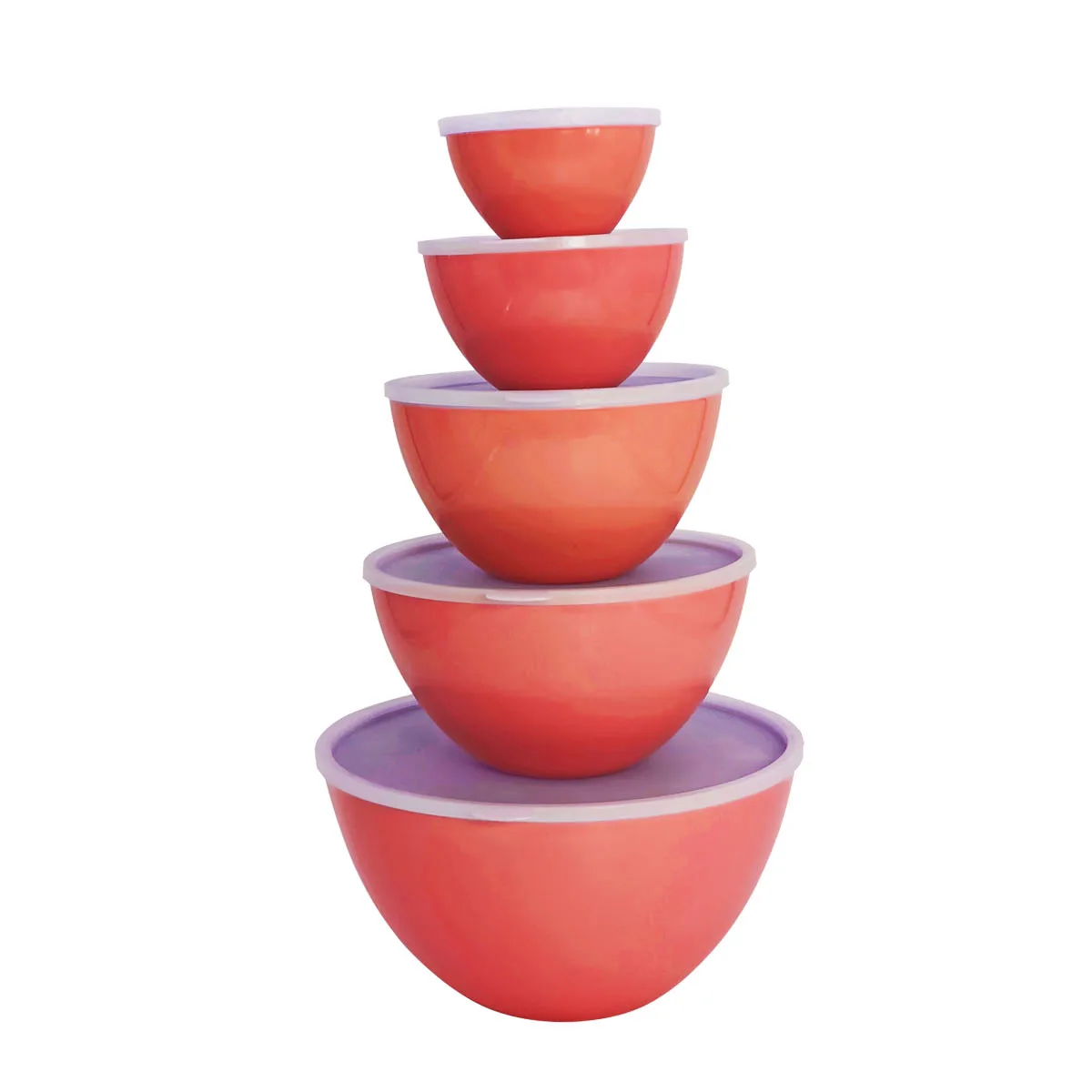 
durable unbreakable reusable high quality melamine food salad pasta cereal dessert serving bowl with lids 