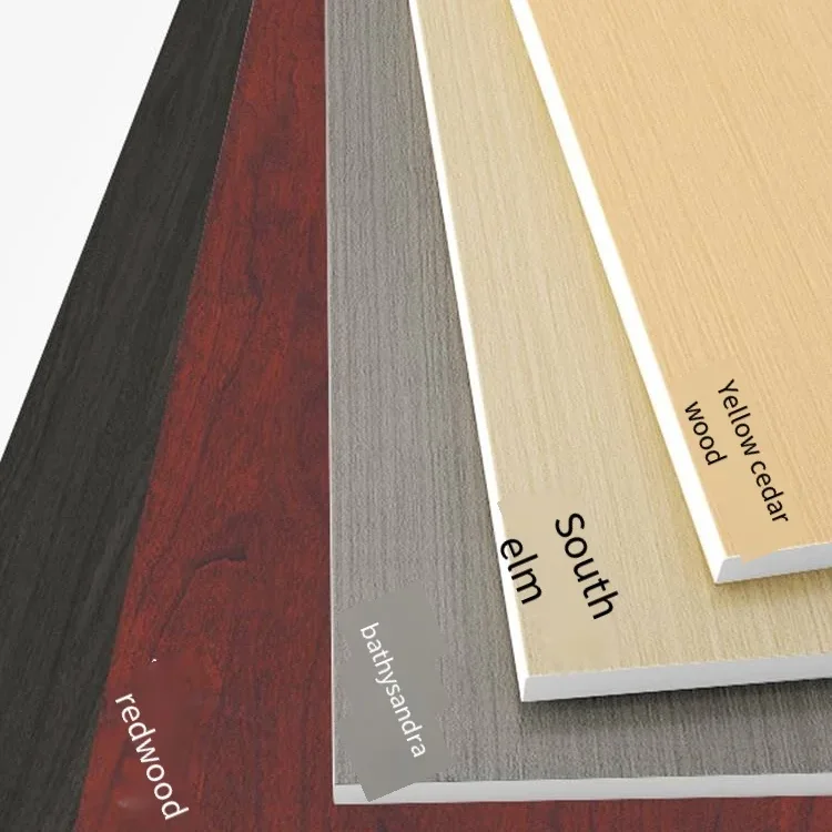 Aluminum composite board 3D wood grain interior and exterior decoration board aluminum plastic board advertising door sign