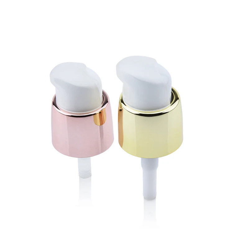 Free Sample Plastic Treatment pump custom airless 18/410 cream pump for making up