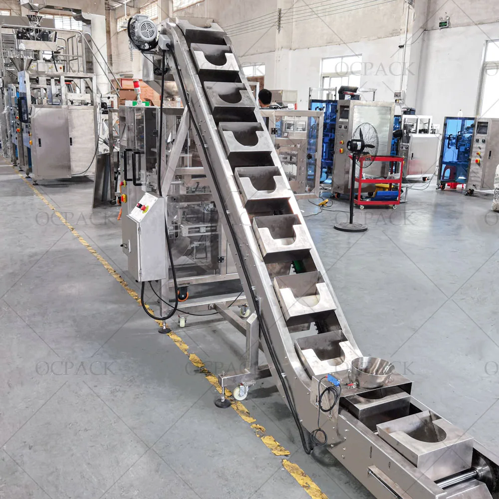 Semi-Automatic Chain Bucket Packing Machine To Pack Jerky Cheap Factory Price Sliced Dried Beef Pork Mutton
