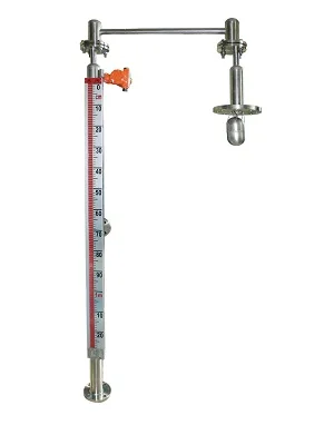 Side-Mounted Float Magnetic Level Gauge for High Viscosity Heavy Oil Tar Crude Oil Resin