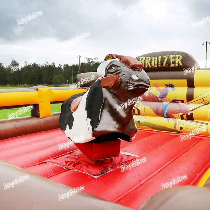 outdoor sport game bull riding inflatable mechanic