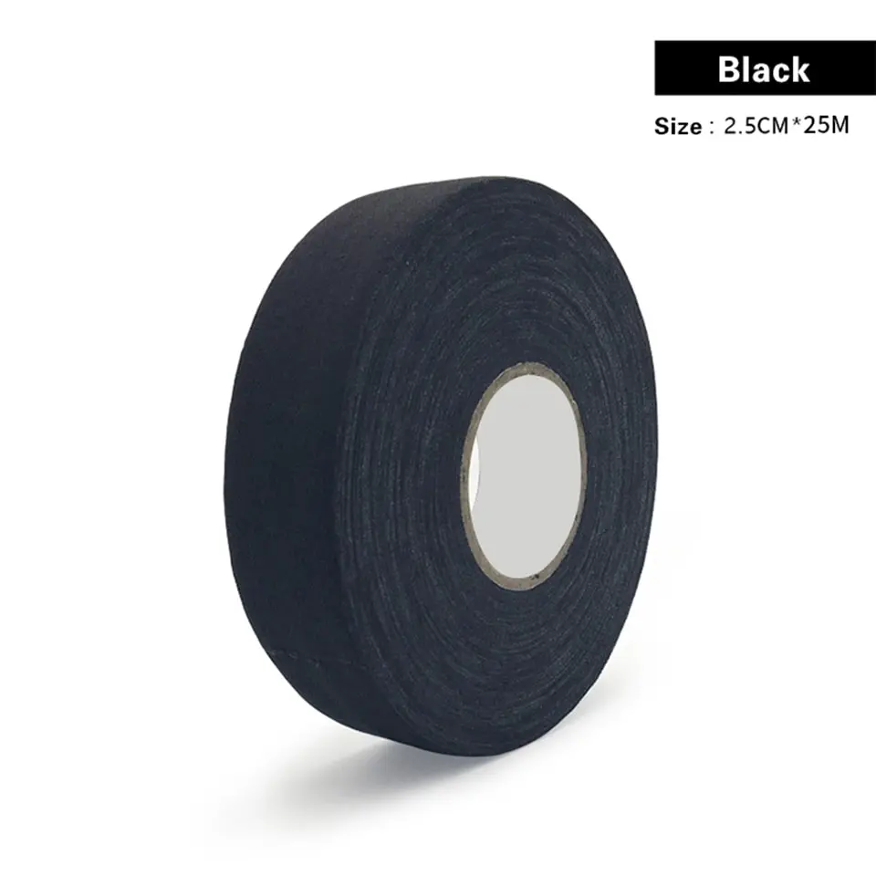 2024 New Arrival Hockey Tape Football Rugby Socks Sports Custom Logo white black cloth hockey tape