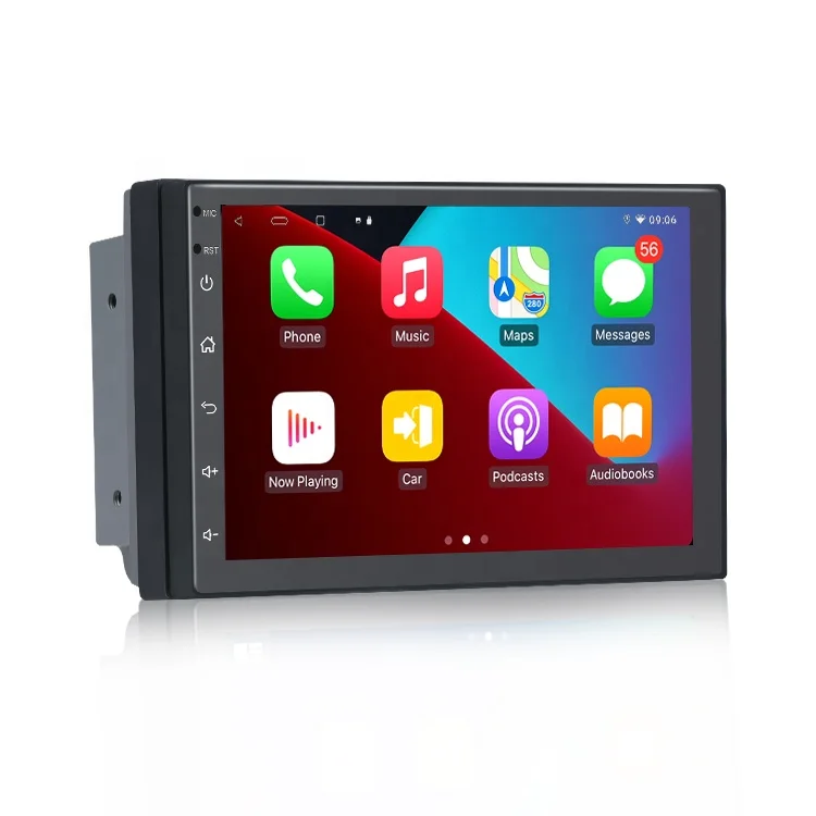 Wholesale 2+32G Android 10 Dsp Carplay Play Music Wifi Usb Bt 7 Inch Car Video Player Auto Radio 2Din Autoradio