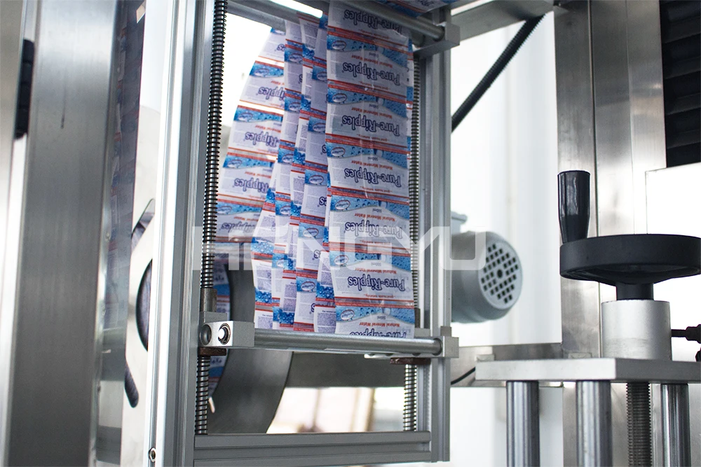 Hengyu shrink sleeve applicator Cups Cans Bottle automatic bottle labeling machine