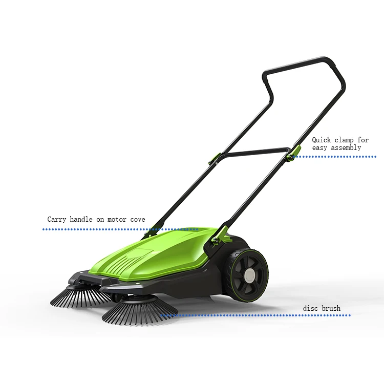  Floor sweeper for garden and road dust manual also use