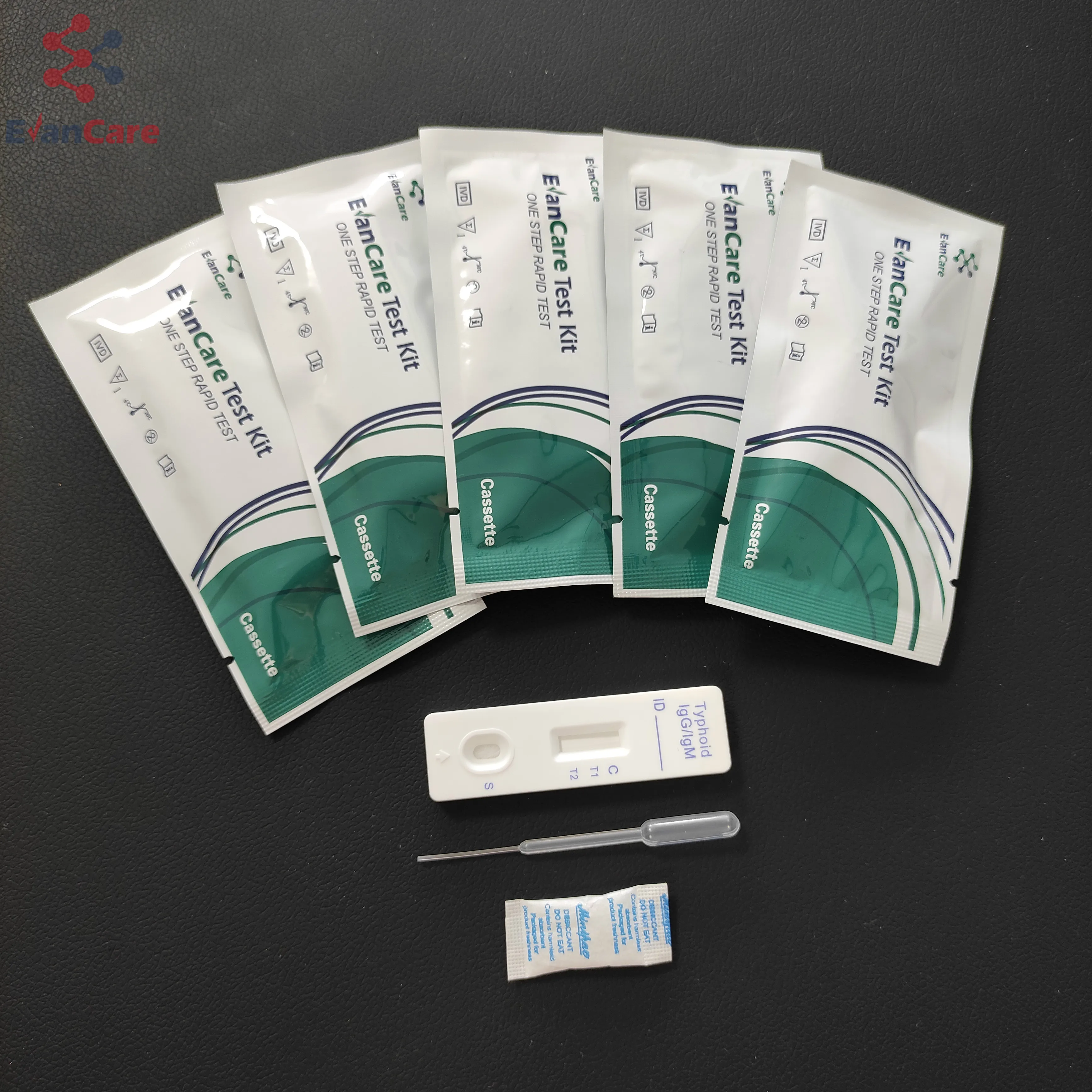 Typhoid Medical Test Salmonella Typhoid igg /igm Antibody Test Kit Test Cassette