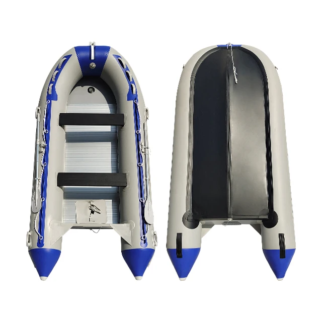 China factory 2-3 person inflatable boat aluminum floor fishing inflatable boats Fishing Kayak inflatable kayak