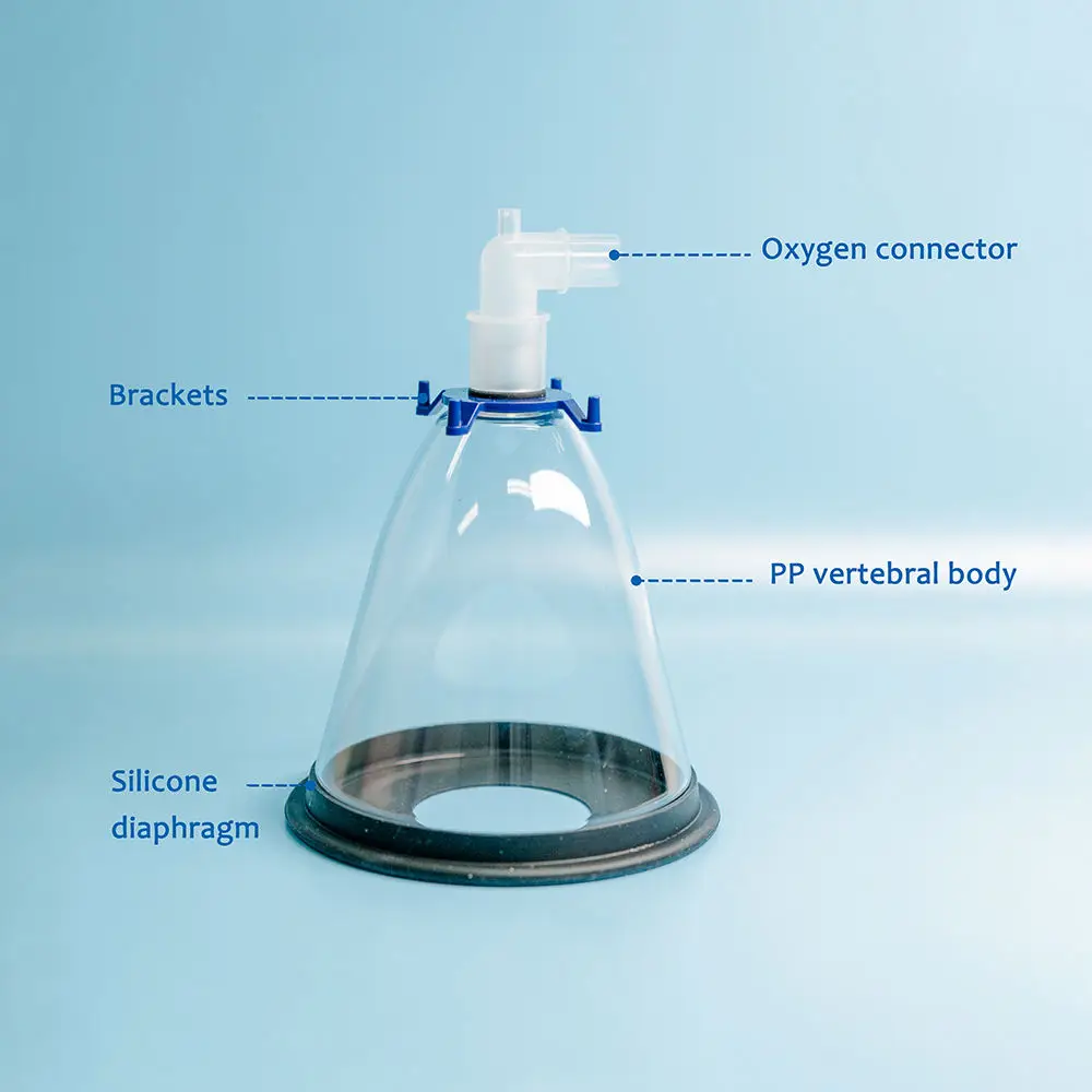 High Quality Veterinary Equipment Pet Dog Anesthesia Oxygen Mask Animal Anesthesia Mask