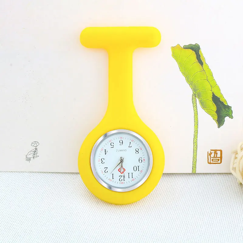  Multi Color Quartz Watch Women Breast Pockets Nurses Fob Brooch