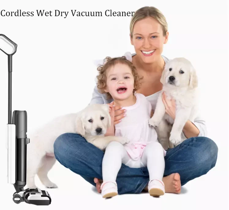 Wholesale Household Portable Hard Floor Washer Handheld Cordless Vacuum Cleaner With Mopping