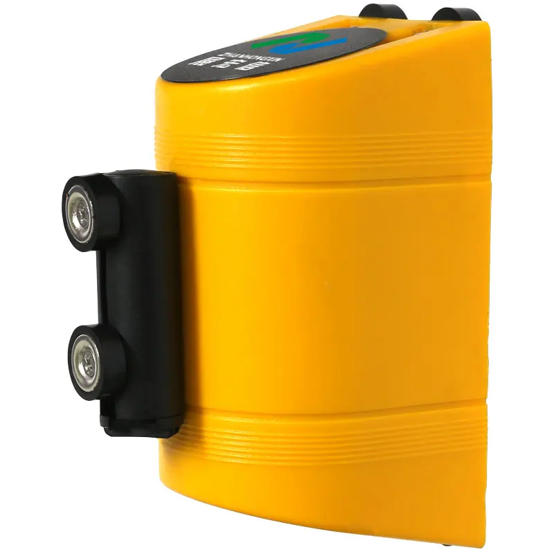 3Meter belt on the safety barrier wall mount belt barrier