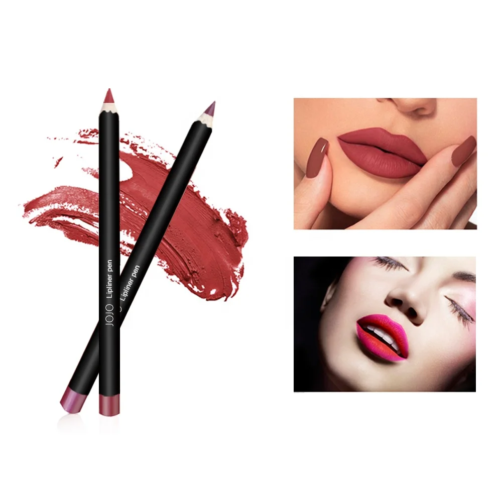 Hot Selling Lip Liner Lipstick Waterproof Matte Lipliner Pencil Private Label