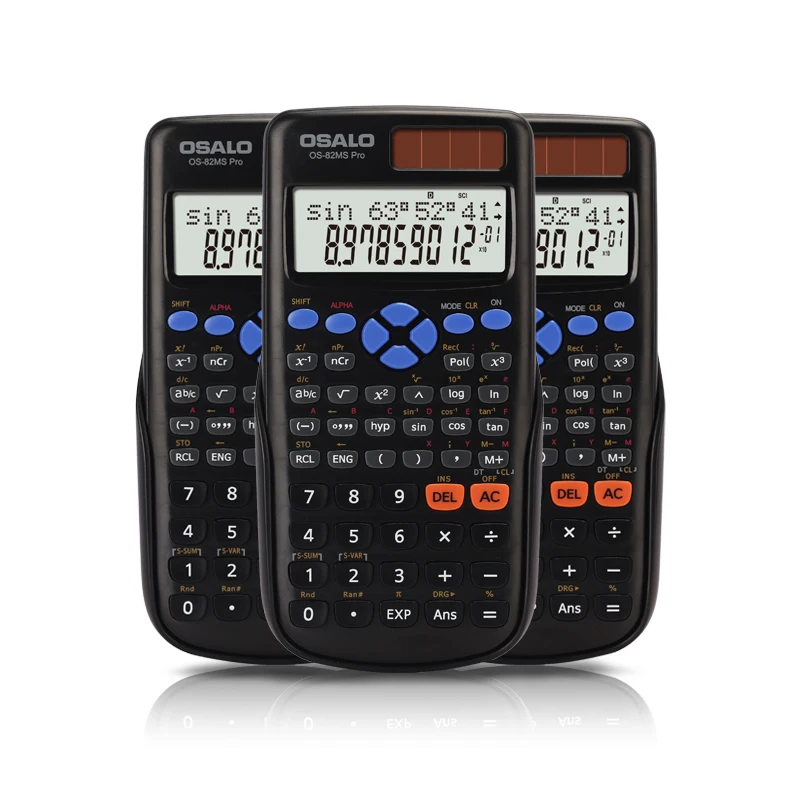 Оптовая продажа 82MS Pro обновленный научный калькулятор с функцией 240 для студентов