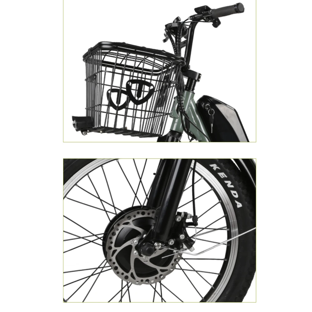 Cheap mid drive delivery Trikes long tail 48V 500W e bike clamber 3 three wheel Bicycle e-bike Tricycles electric cargo bike