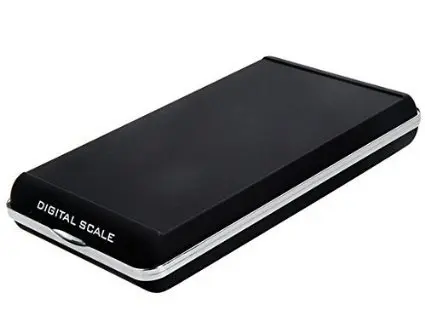 black mini digital pocket weight scale 500g 0.01g