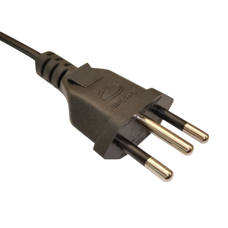 H03VV-F  H05VV-F 0.75 1.0 1.5 3C Uc NBR cable with  Brazil 3A 5A 10A 15A  Plug for electric appliance