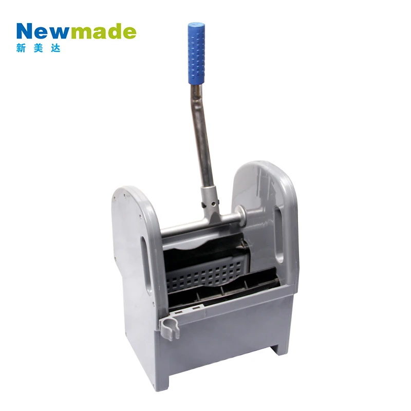 Double Bucket Mop Wringer Trolley down Press Cleaning Quiet Wheels for Cleaning Carts