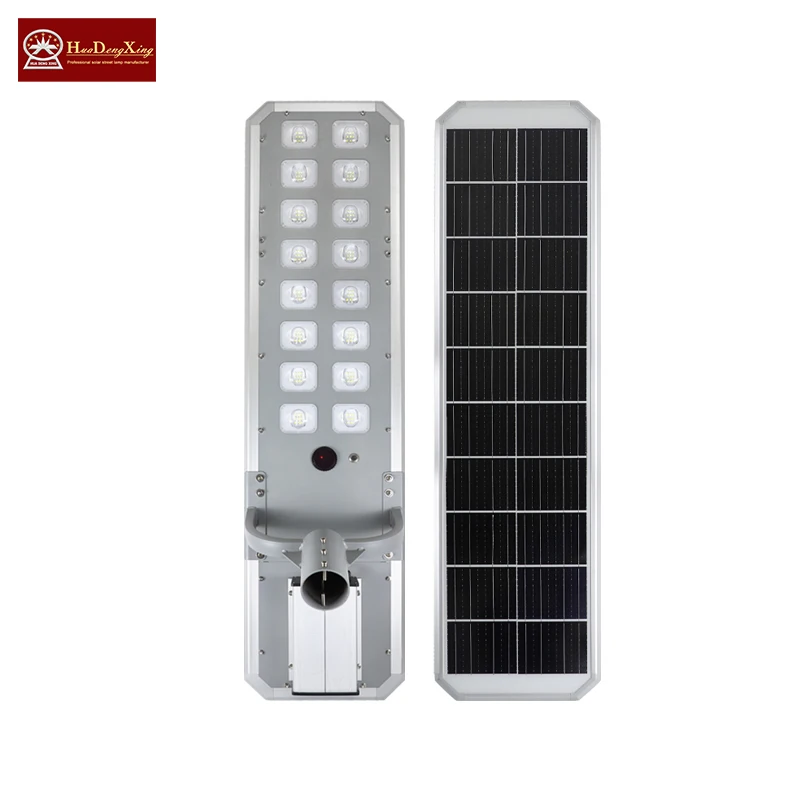 Huadengxing Solar Street Light 50W-600W LED with Photo Control Switch for Road Lighting