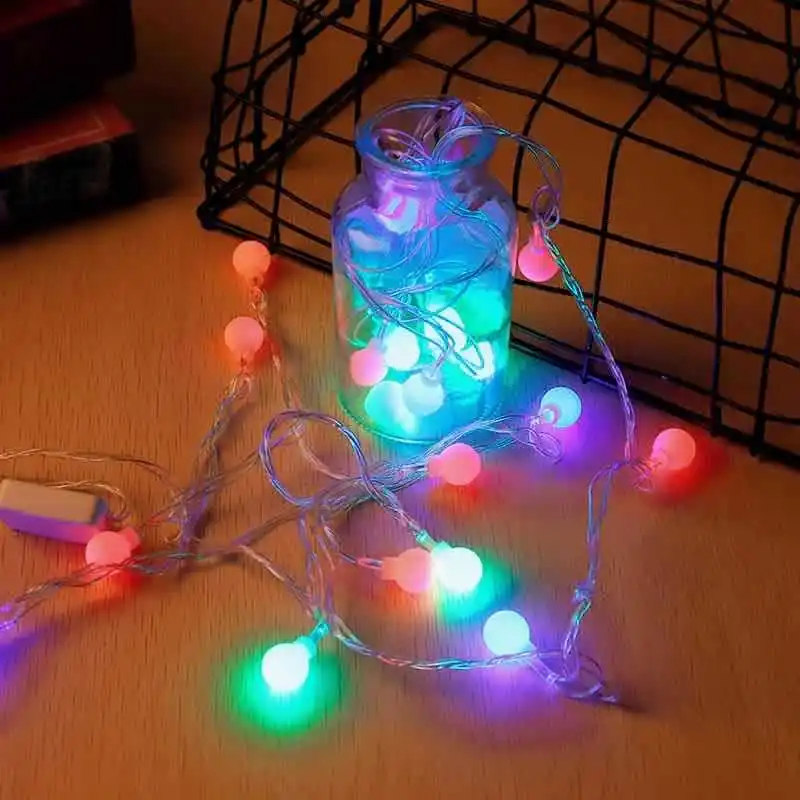 fairy lights smart christmas tree USB Customized Flash Outdoor Holiday Lighting led light wedding decoration rgb led string