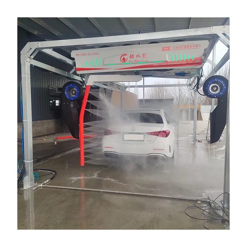 360 Degree Touchless Automatic Car Wash Machine system self service Car Washer equipment brushless no-contact touch free price