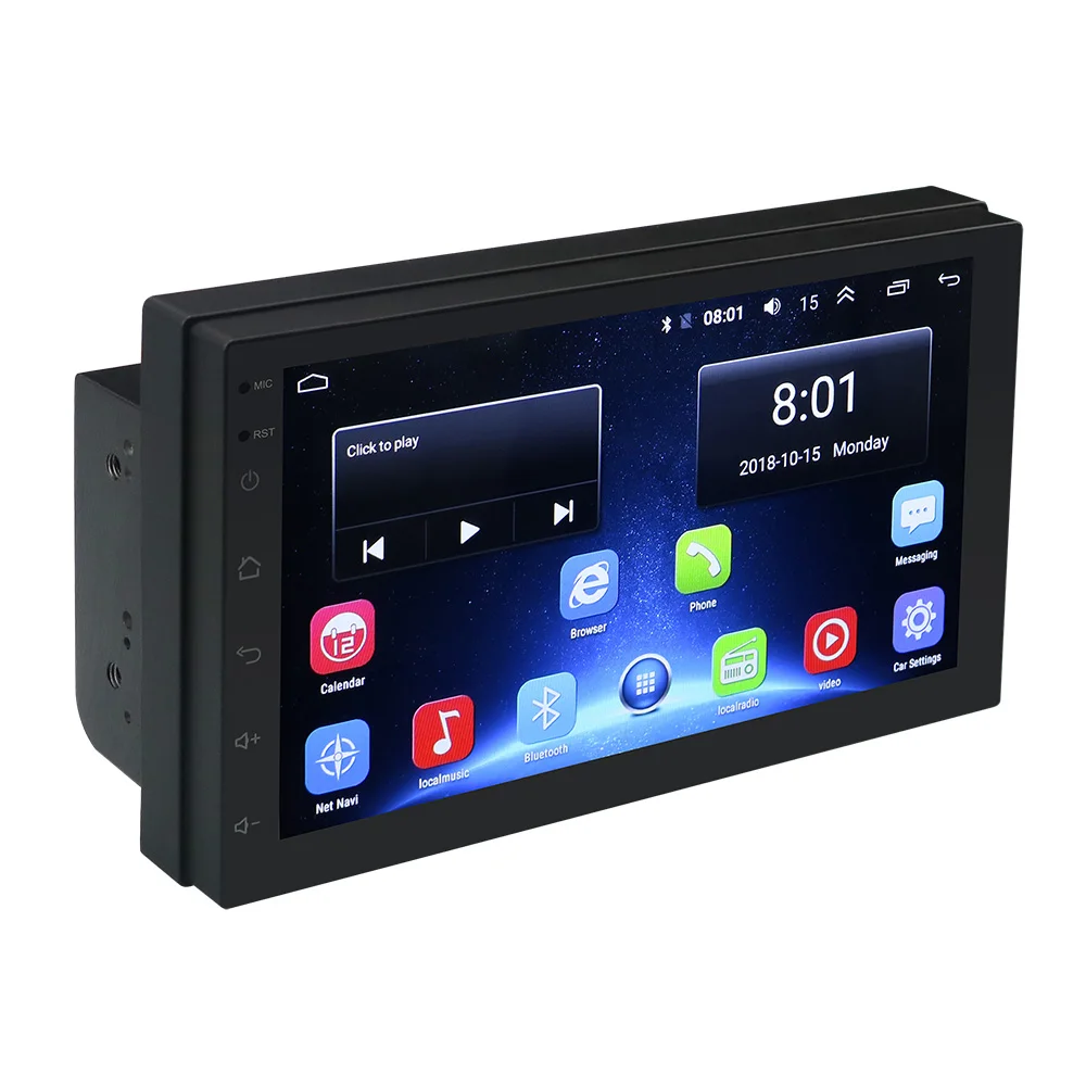  Автомобильный mp5-проигрыватель DVD-проигрыватель Android 7 0 дюймов двойной разъем 16G автомобильная