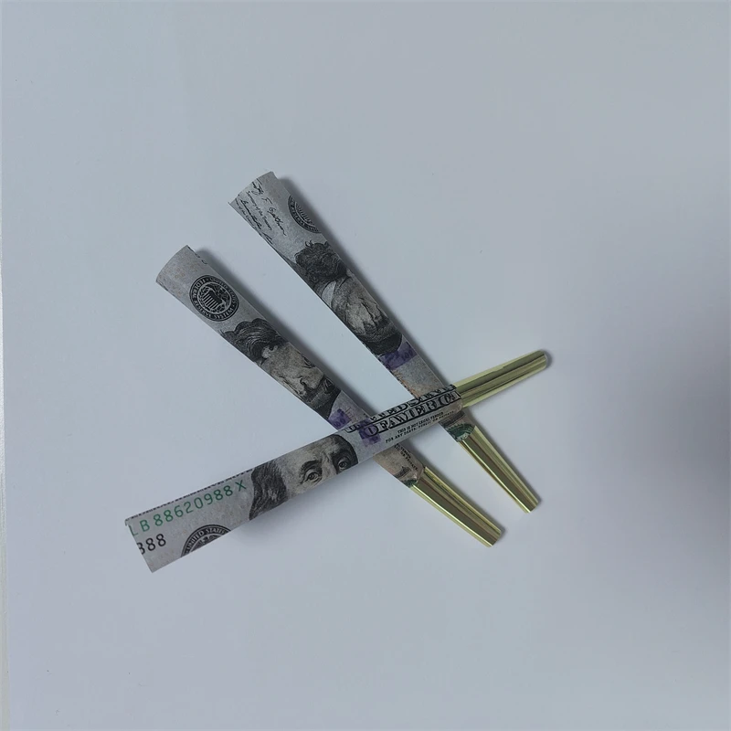Colorful Custom Rolling Paper All Size Smoking Paper King Size Dollar Pre Rolled Cones