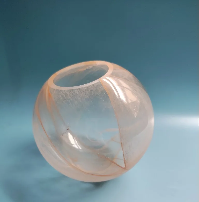 Manufacturers selling transparent globe cloud glass lampshade hotel lobby hanging ball