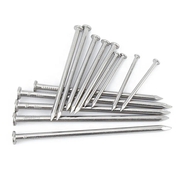 Small paper bag carton packaging supply Chile common iron nail roofing nail cheaper price 2.5 inch iron nails