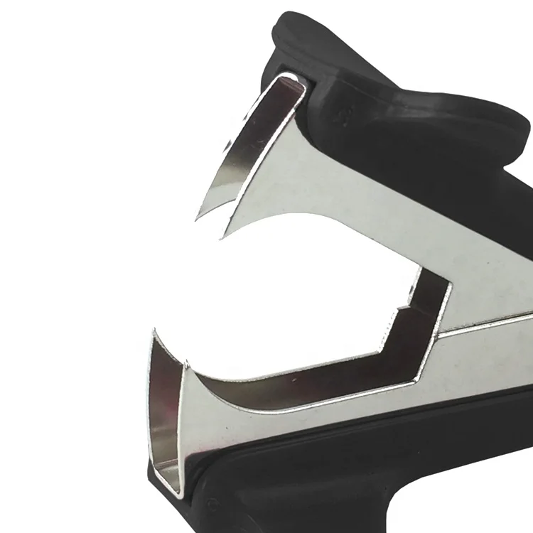 Mini Staples Remover Comfortable Extra-wide Finger Grips Heavy Duty Portable Paper Staple Remover for Removing Standard Staples