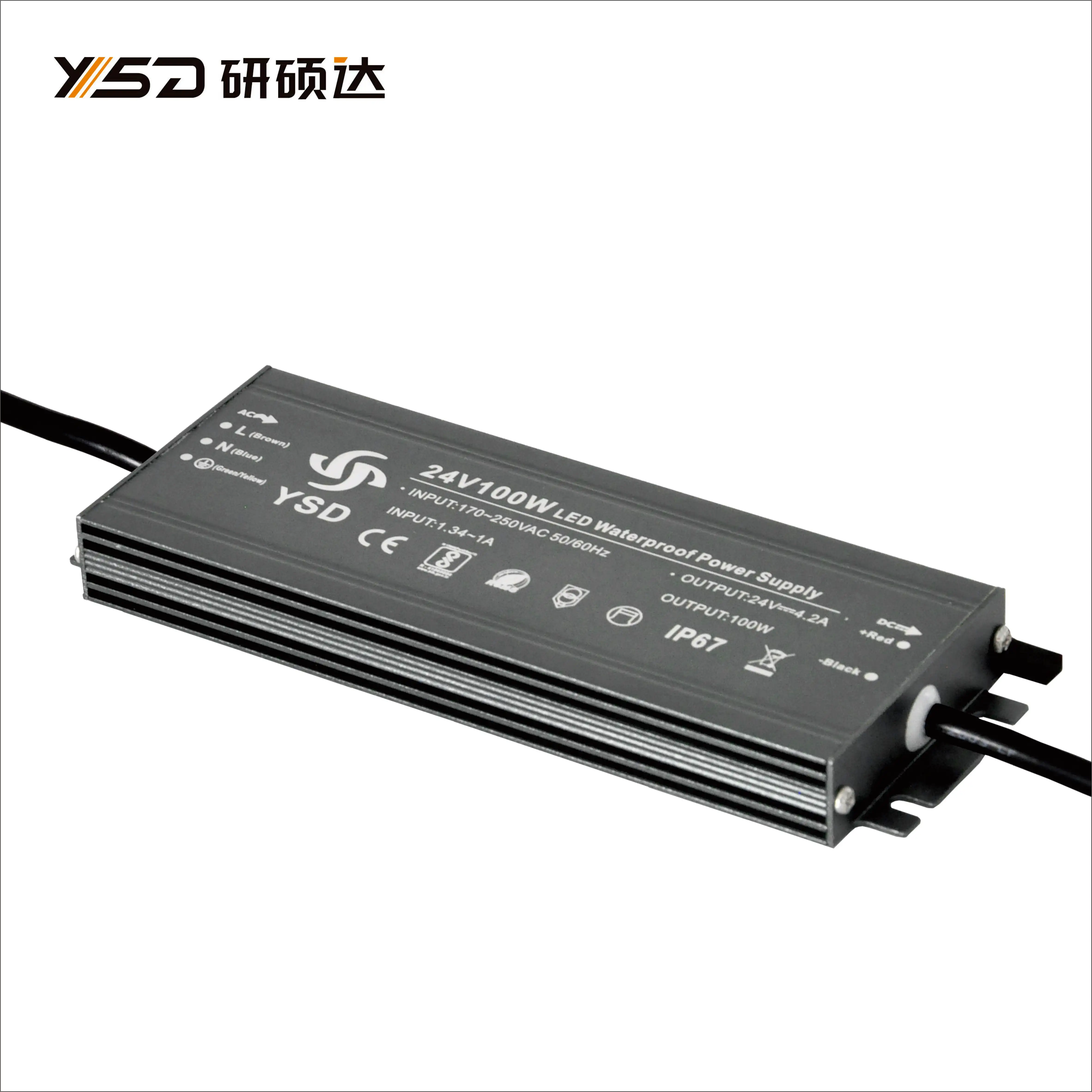 Оптовая продажа с фабрики цена IP67 электрический блок питания 150W 200W 240w 250W 300W 350W Светодиодный драйвер постоянного напряжения 12.5a импульсивный