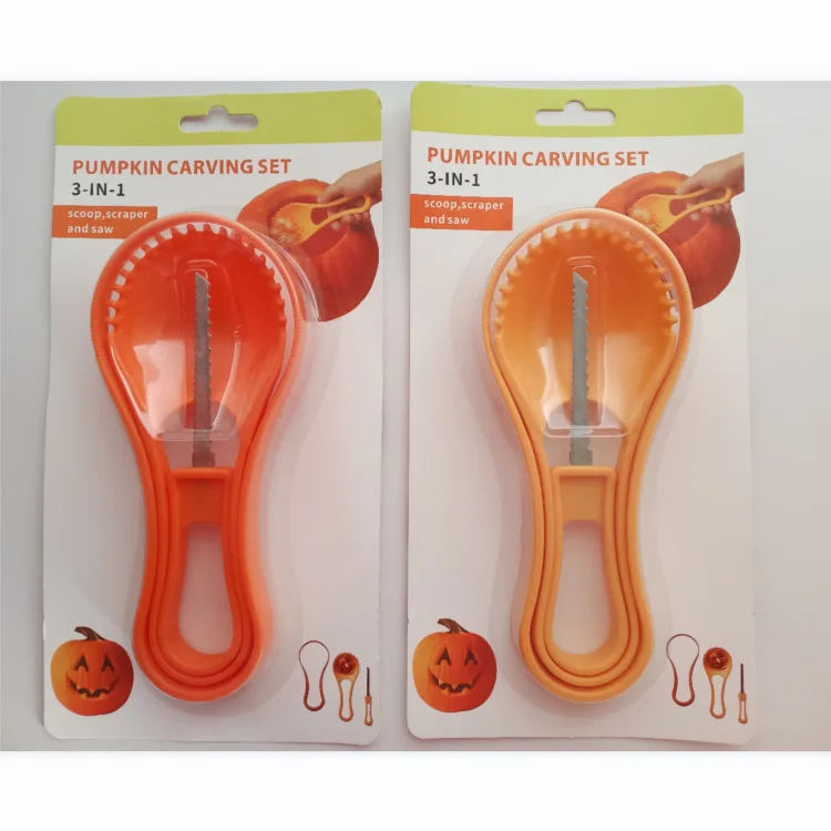 Free Shipping 2022 Halloween Pumpkin Cutting Set Pumpkin Carving Tools Kit