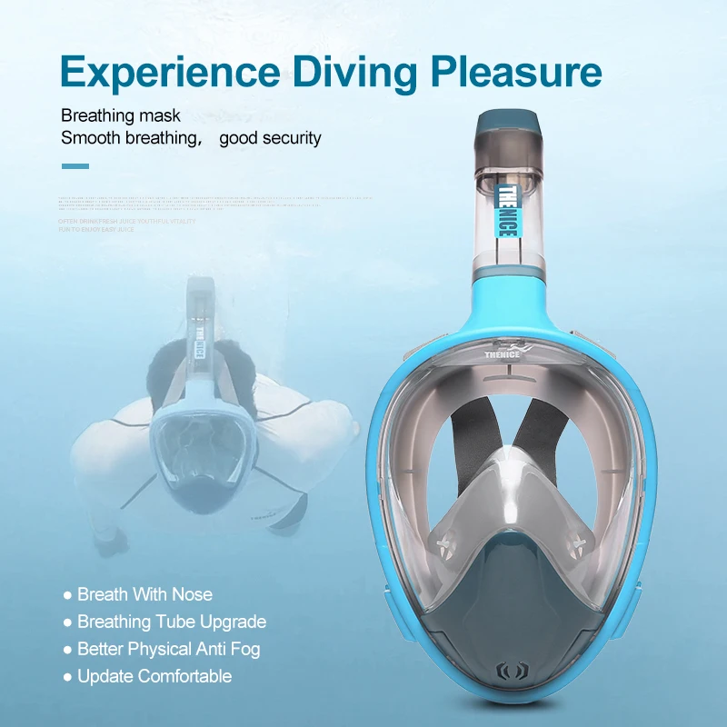 mascara de snorkel wholesale water paly swimming mask snorkel diving equipment