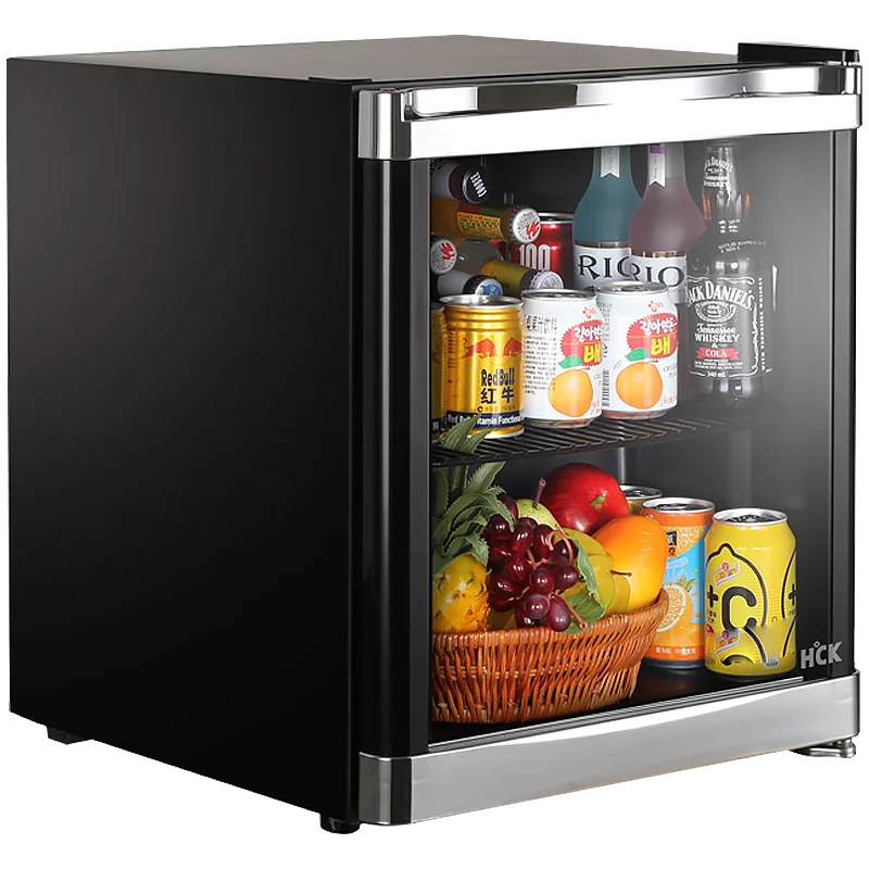 50/40L mini cooler minibar countertop wall mounted display hotel chocolate chiller  fridge