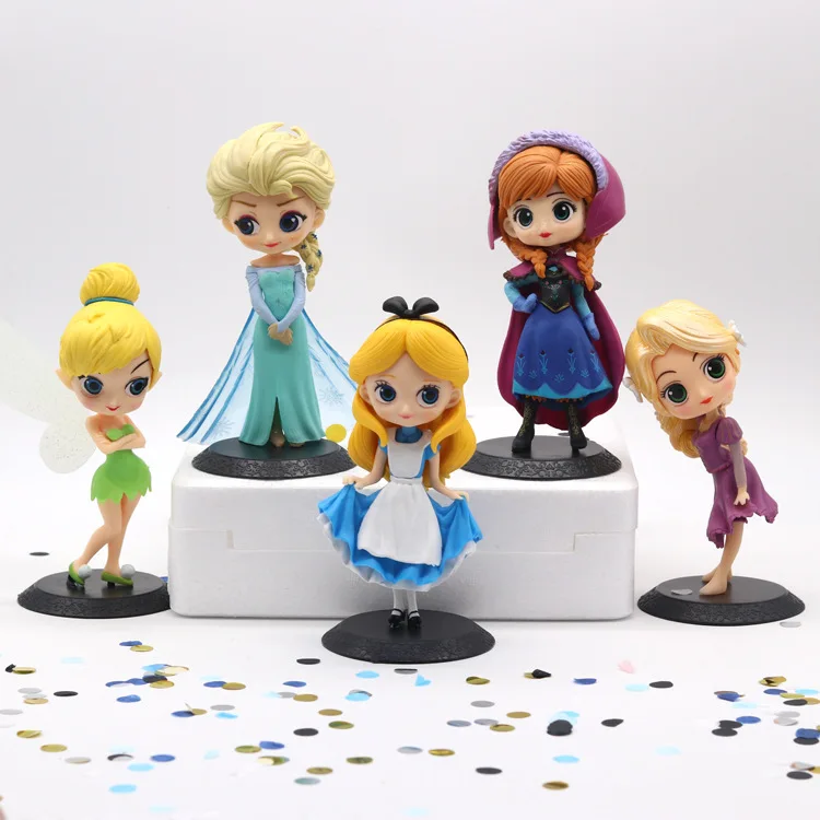 Jm Princess Action Figure, Princess Anna Action Figure , Alice Pvc Figure Toy For Gifts