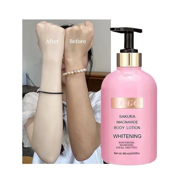 Wholesale Long-lasting Moisturizing Barrier Repair Whitening Body Lotion Niacinamide