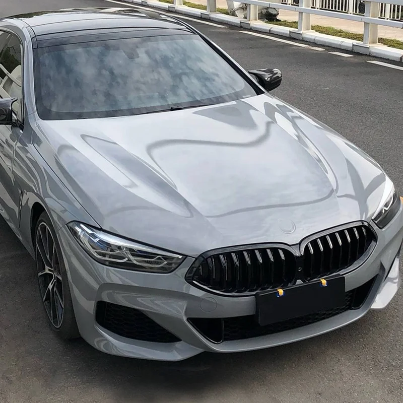 Vehicle wrap colors change film crystal glossy nado gray car wrap vinyl