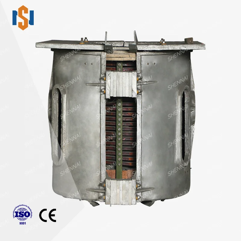 Induction aluminium melting scrap STEEL  IRON metal industrial furnace for sale