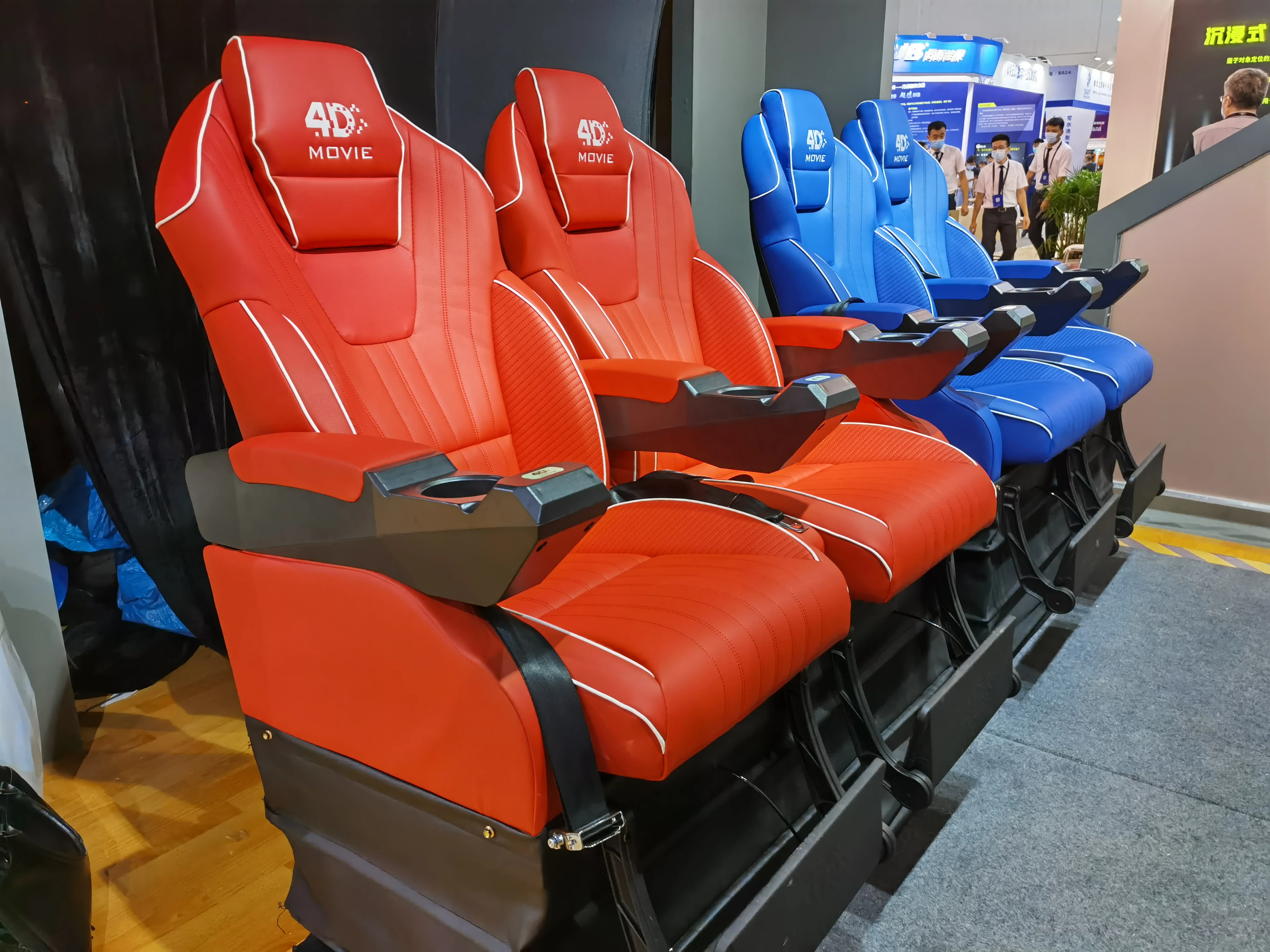 high quality 4d motion cinema seat 3dof motion platform movie theater simulation chair