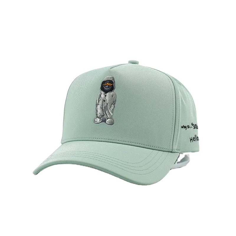 2021 New Fashion 5 Panel Sports Hats Custom Embroidery Baseball Cap