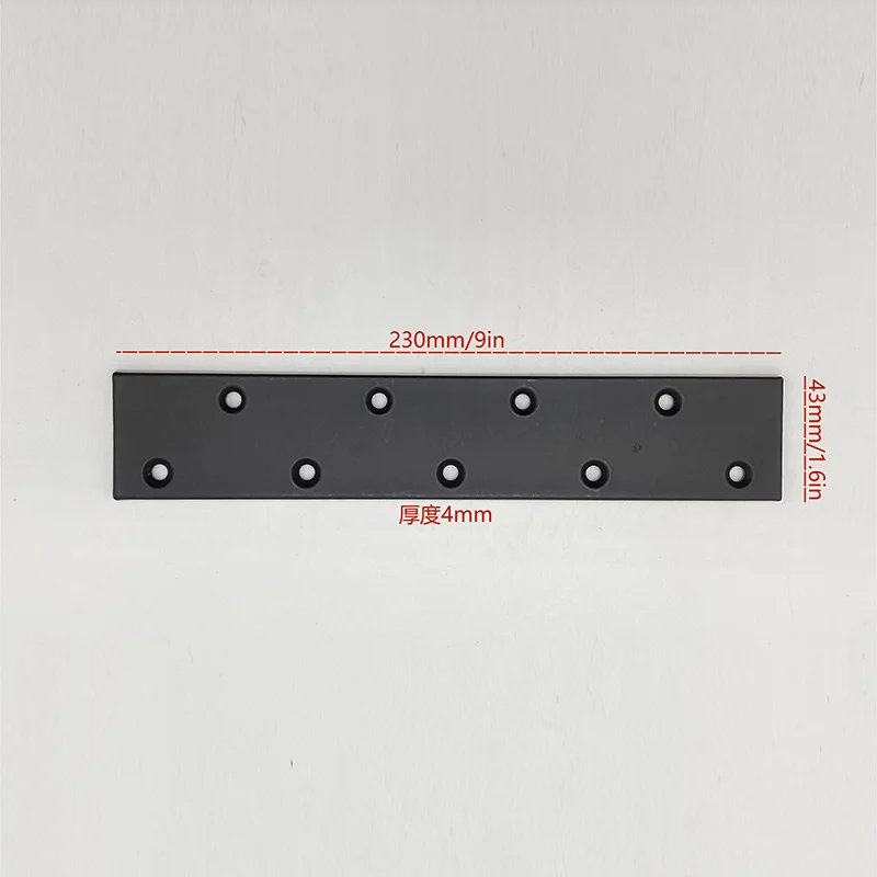 Hot Sale Metal Furniture Hardware Flat Steel Bracket For Wood Repair Fixing Corner Brace