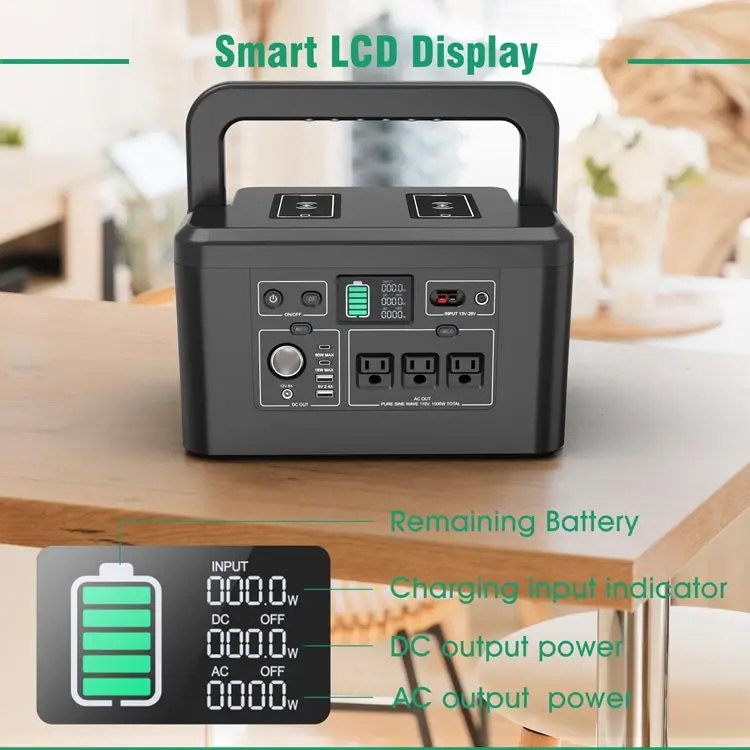 portable power stations 230400mAh/200000mAh 1000W/800W Portable Power Station 110V/220V AC Power Bank for Outdoor Camping R1000