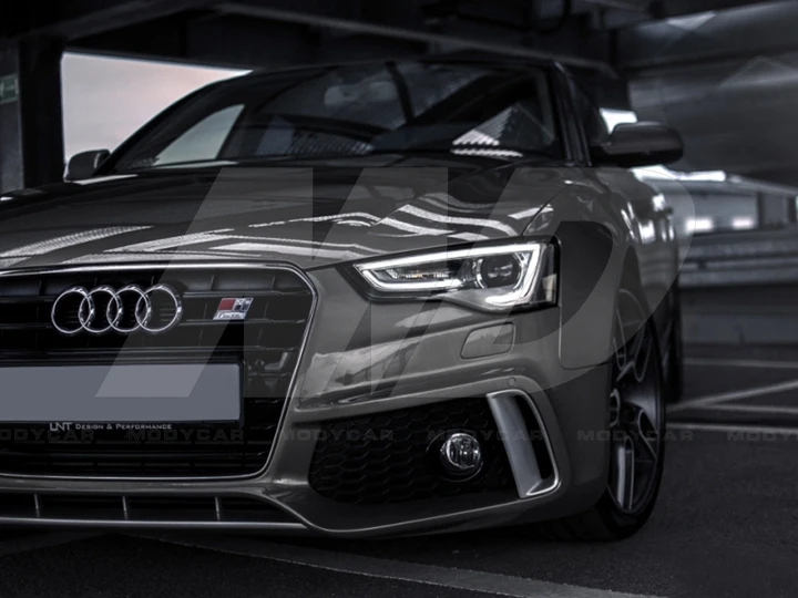 Передний бампер из стекловолокна в стиле карактера для AUDI A5 S5
